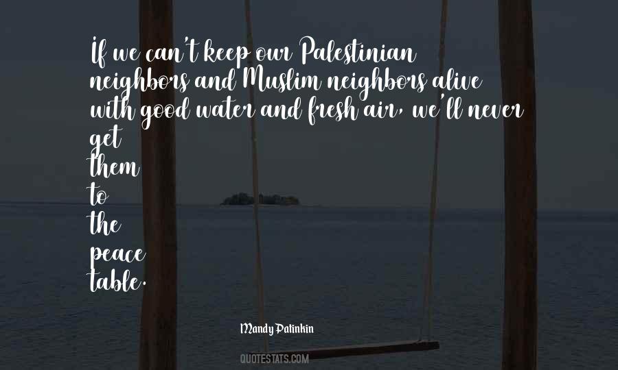 Peace Water Quotes #1124097