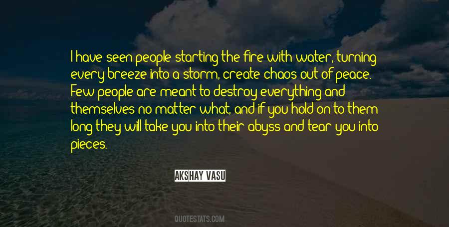 Peace Water Quotes #769308