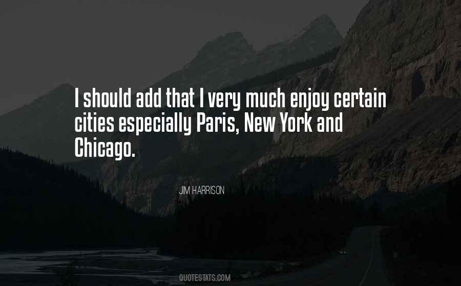 Enjoy Paris Quotes #783354