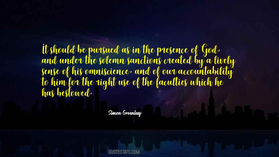 Accountability To God Quotes #1158712