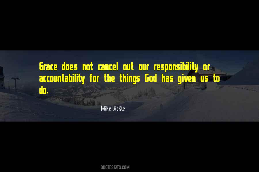 Accountability To God Quotes #276654