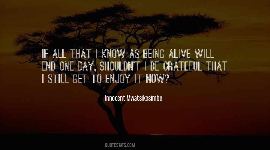 One Day I Will Be Quotes #582485