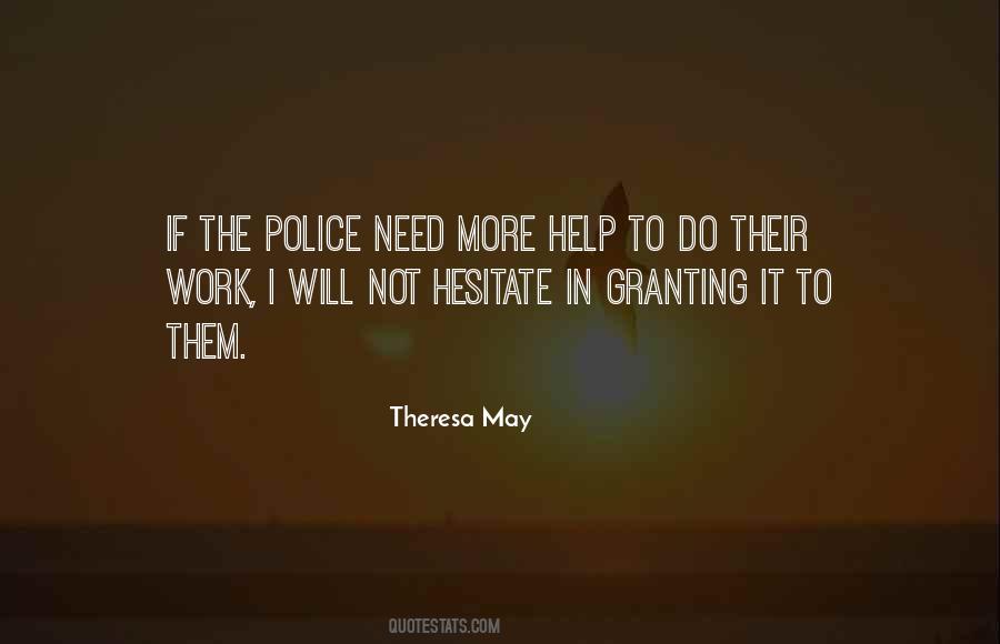 Police Help Quotes #238667