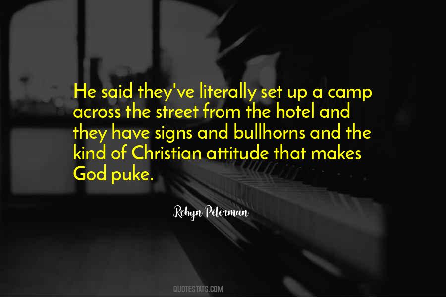 Attitude Christian Quotes #1217405