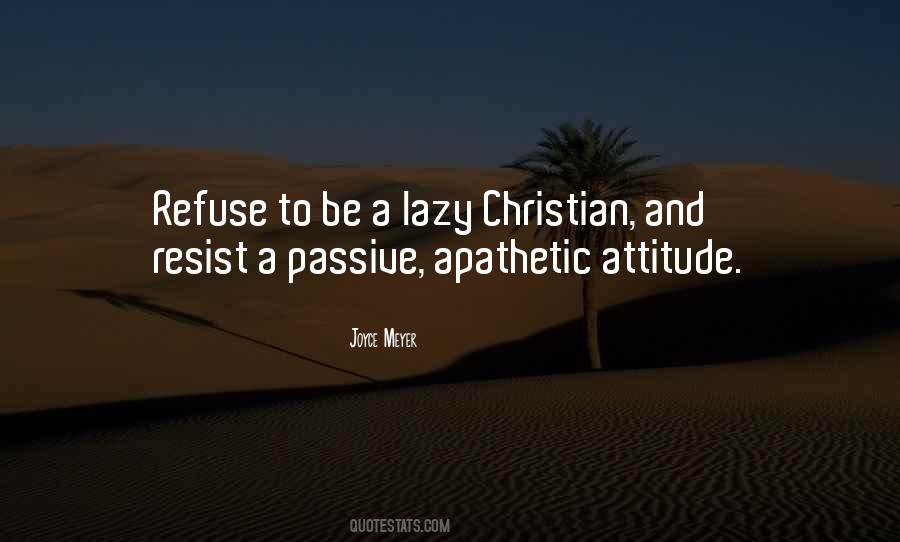 Attitude Christian Quotes #1375088