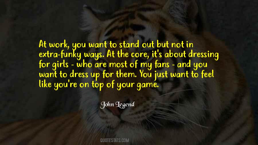 On Top Of My Game Quotes #962678