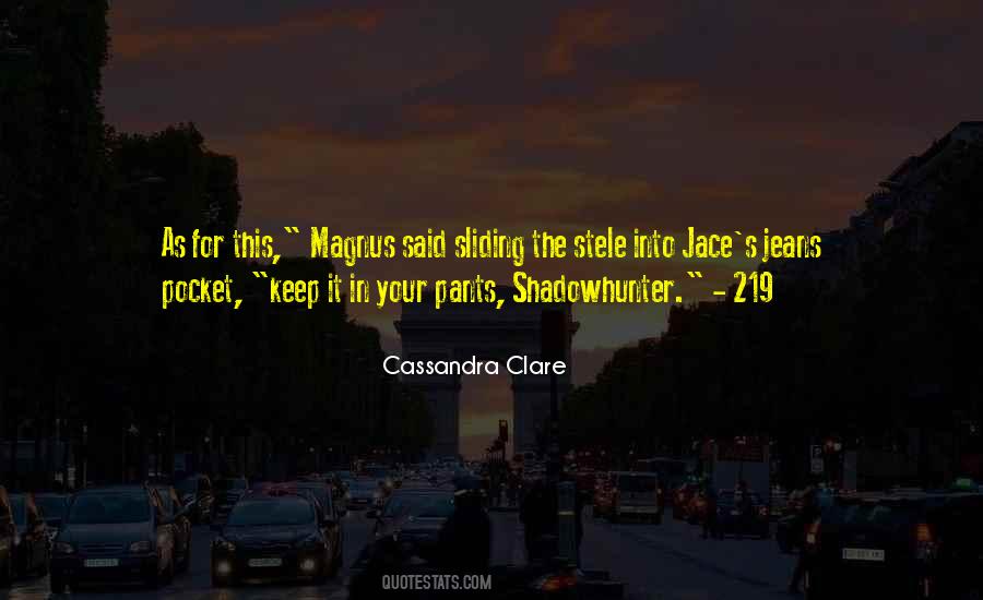 Best Shadowhunter Quotes #1178529