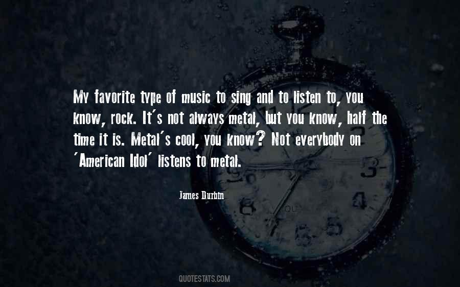 Rock Metal Quotes #205216