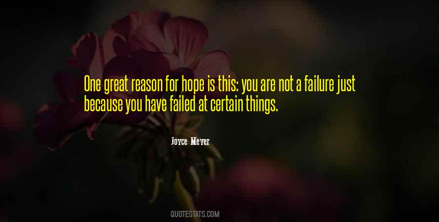 Not A Failure Quotes #726707