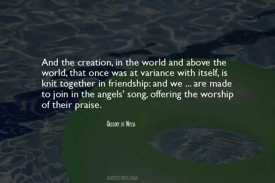 Quotes About Friendship In The World #489358