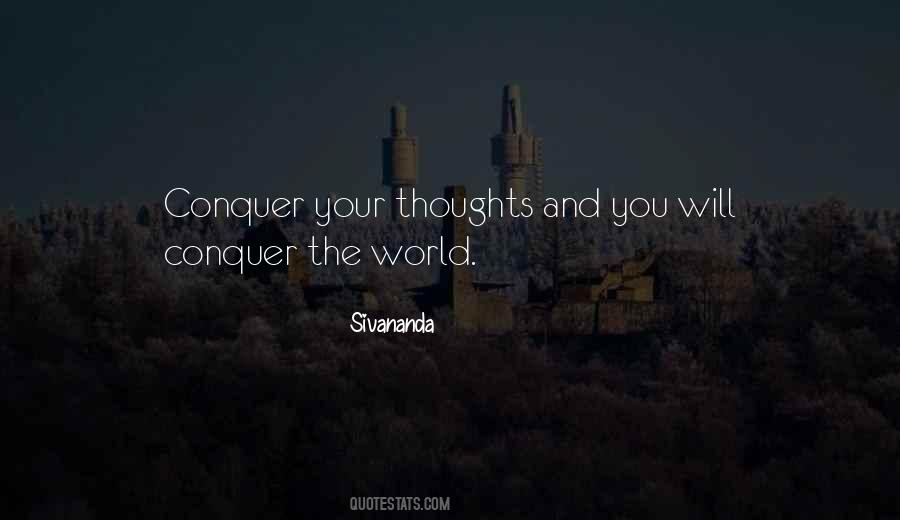 I Can Conquer The World Quotes #391401