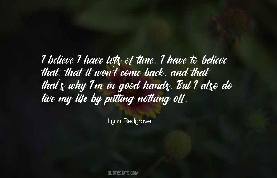 Why Come Back Quotes #1354582