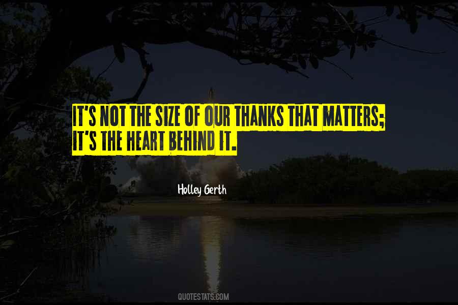 Matters Of Heart Quotes #1084005