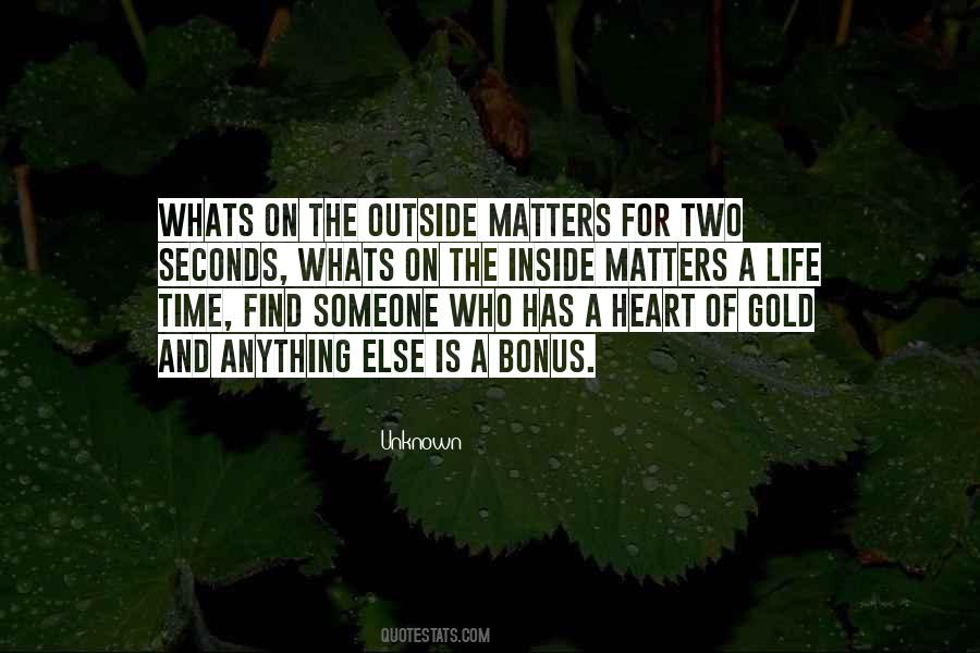 Matters Of Heart Quotes #1211762
