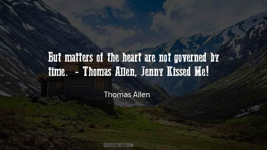 Matters Of Heart Quotes #784044