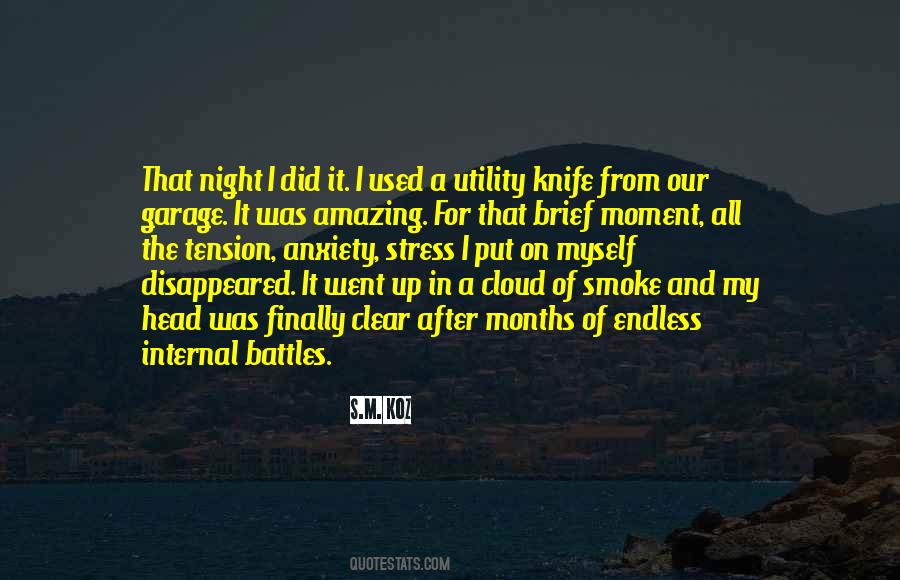 Stress Anxiety Quotes #218698