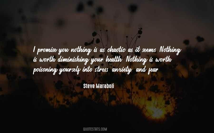 Stress Anxiety Quotes #89969