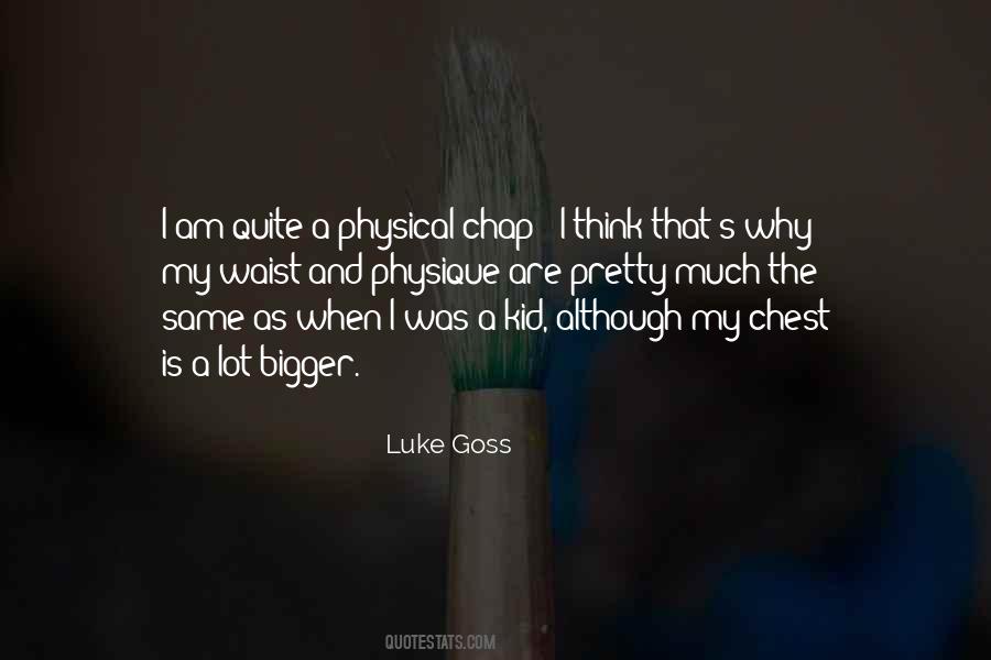 Quotes About Goss #931264