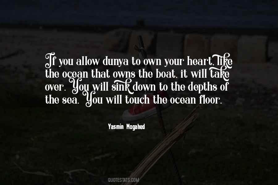 Ocean Boat Quotes #1344099