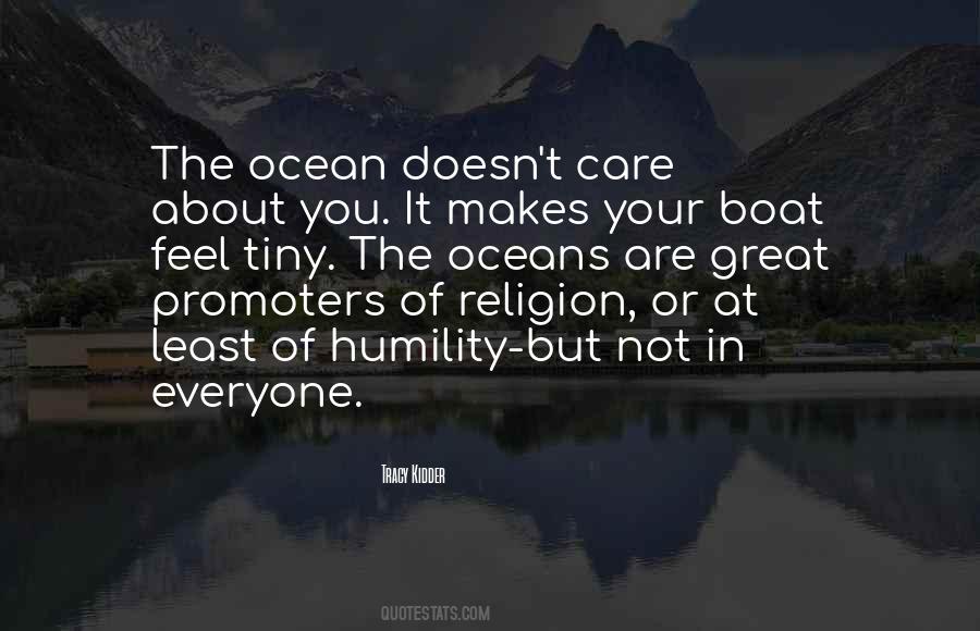 Ocean Boat Quotes #420719
