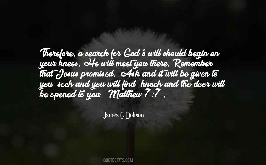 Ask And It Will Be Given Quotes #142410