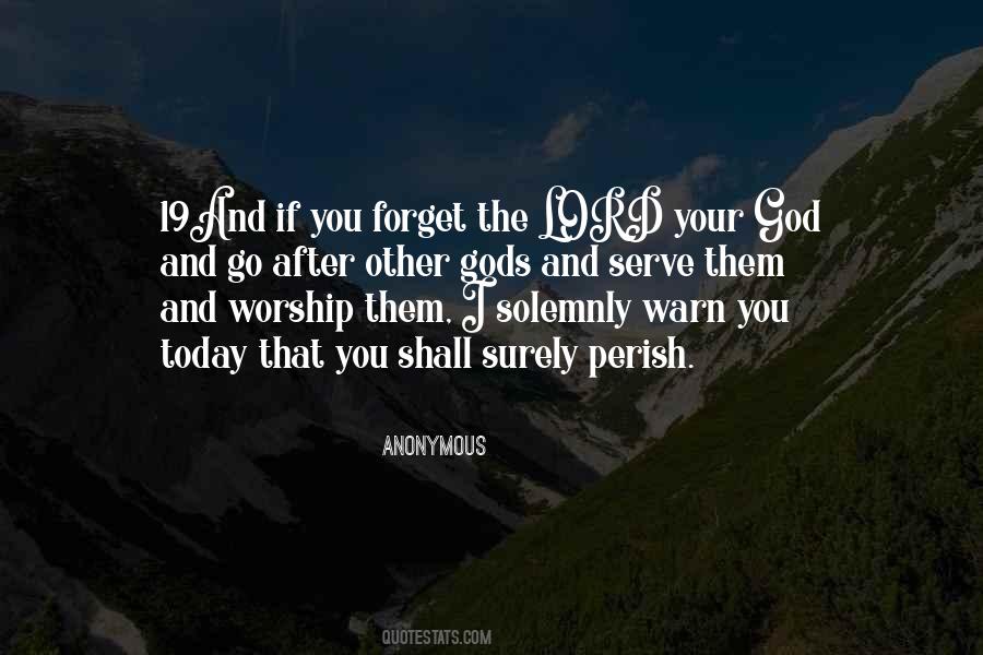 Worship Lord Quotes #1239695