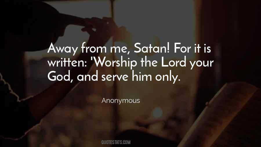Worship Lord Quotes #1663045