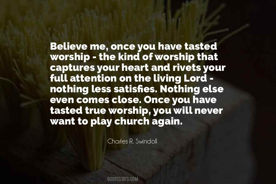 Worship Lord Quotes #804629