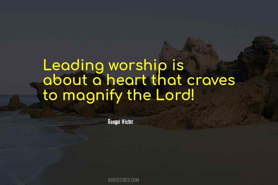 Worship Lord Quotes #975170
