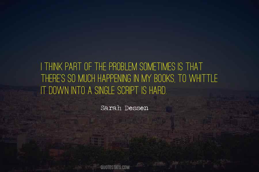 Hard Problem Quotes #431175