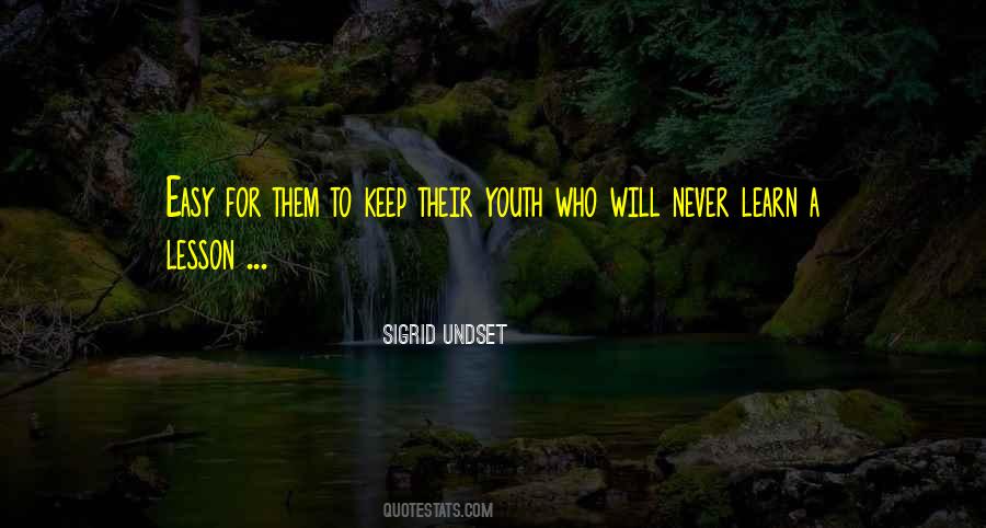 Never Learn Quotes #1262733