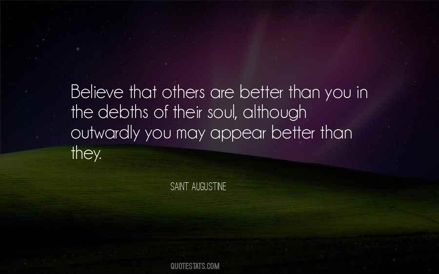 You Are Better Than Others Quotes #1592830