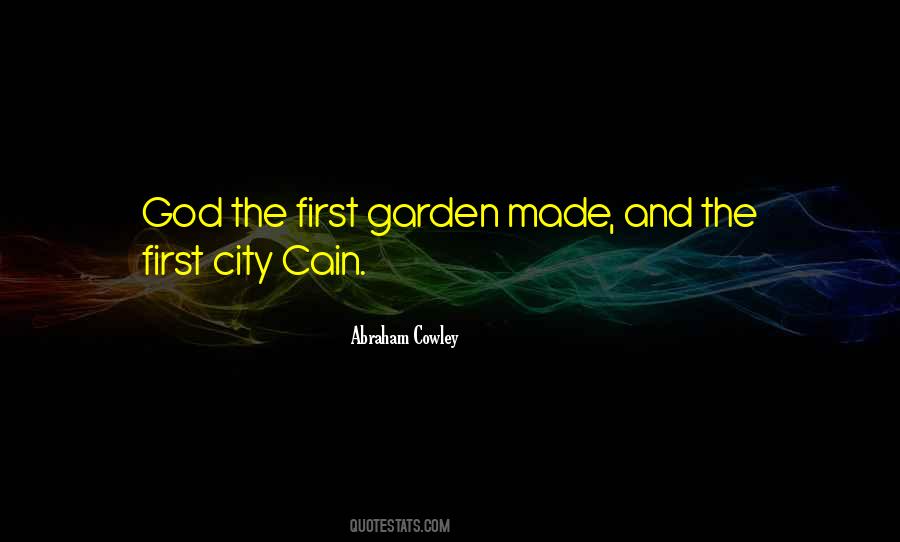 God Garden Quotes #737775