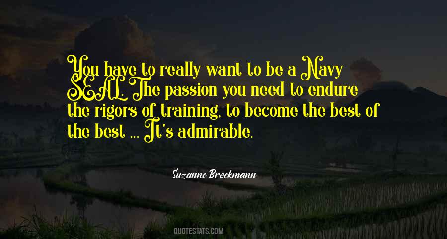 Quotes About The Best Training #181126