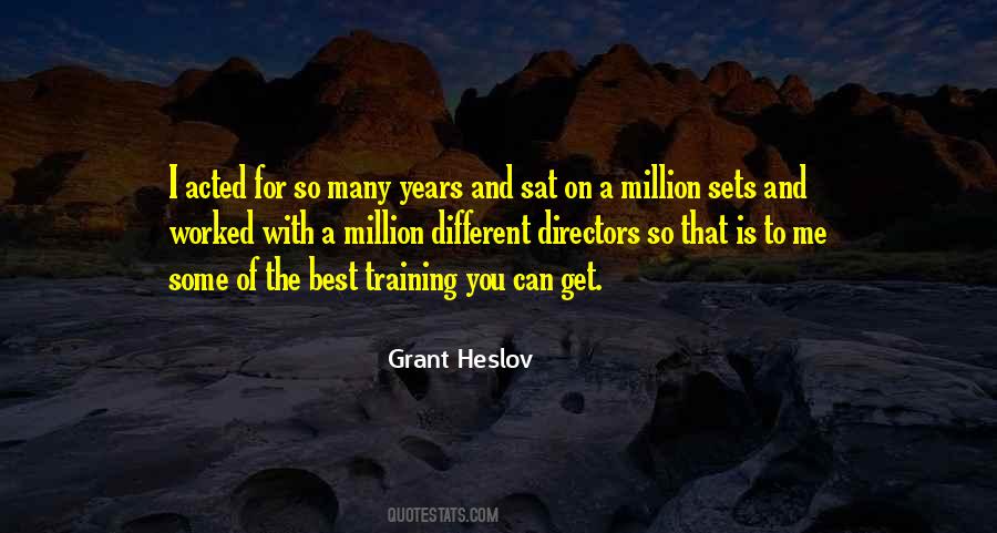 Quotes About The Best Training #256616