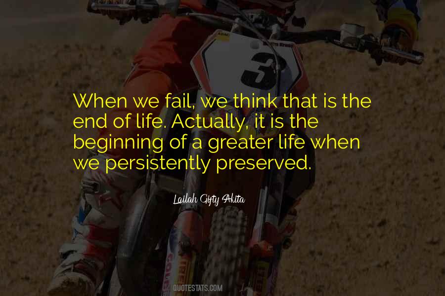 Beginning Is The End Quotes #136211