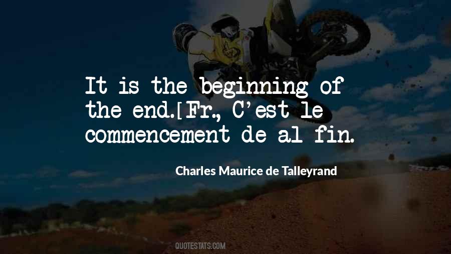 Beginning Is The End Quotes #205758