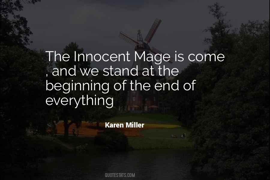 Beginning Is The End Quotes #228872