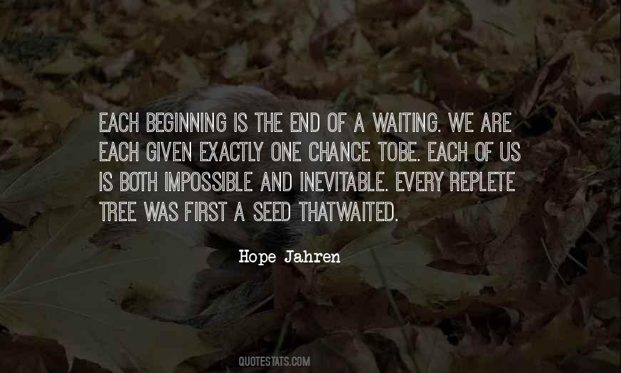 Beginning Is The End Quotes #863500