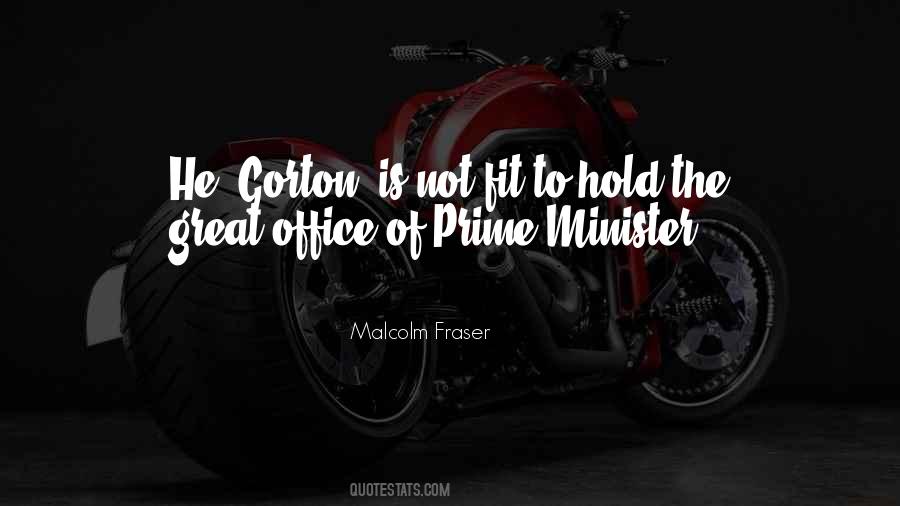 Quotes About Gorton #271585