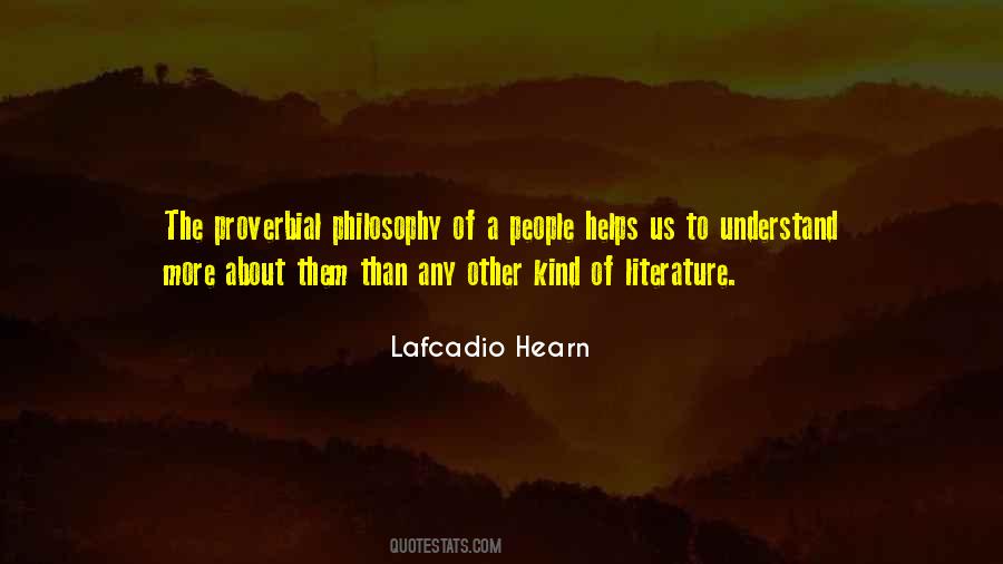 Literature Philosophy Quotes #1255882