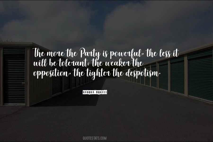 Orwell The Party Quotes #158605