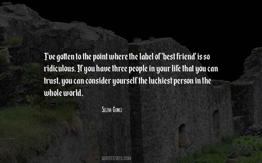 You Have To Trust Yourself Quotes #777628