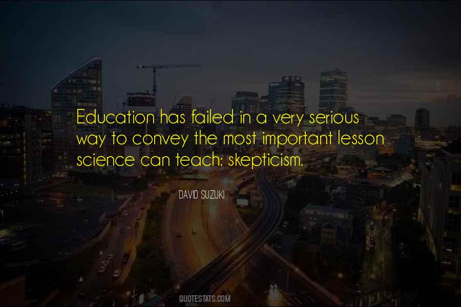 Education Important Quotes #294974