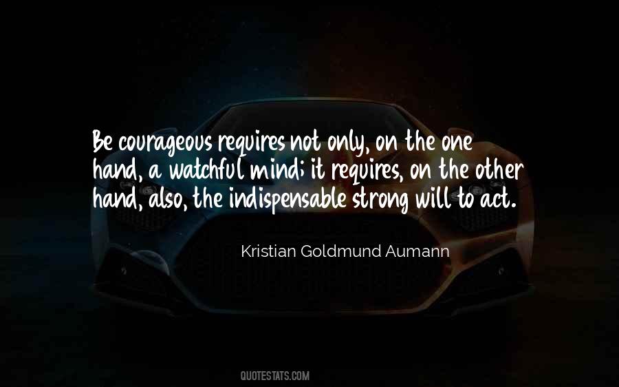 Be Courageous And Strong Quotes #1060007
