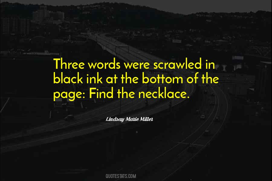 The Necklace Quotes #1767321