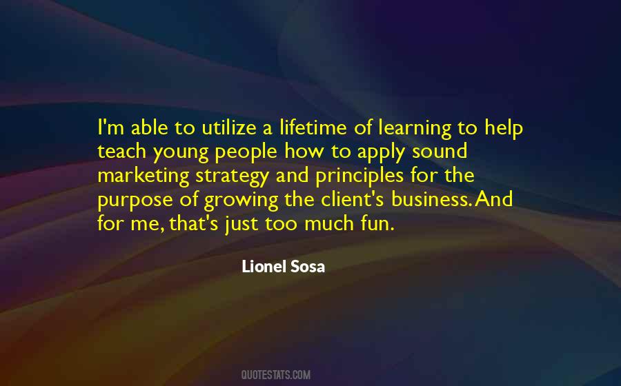 Best Marketing Strategy Quotes #1696607