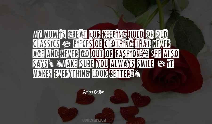 Old Smile Quotes #1638468