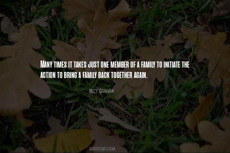 Family Back Together Again Quotes #170418