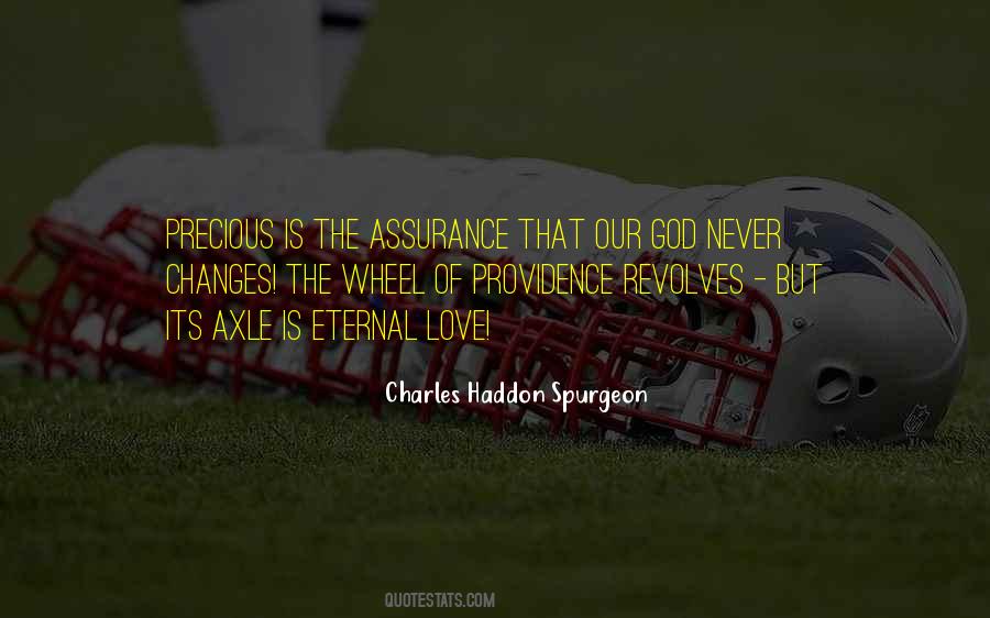Assurance Love Quotes #1027013